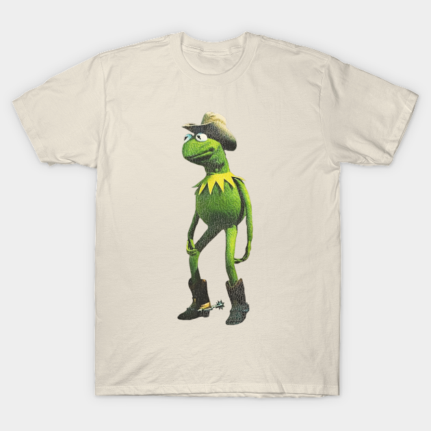 Cowboy Kerm T-Shirt by darklordpug